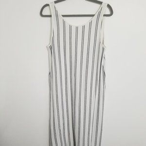 Oak + Fort White Maxi dress